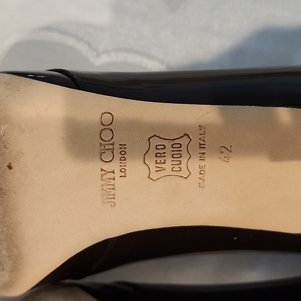 Jimmy Choo Patten Black Heels View 4